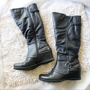 BARETRAPS quintona black moto riding boot 8